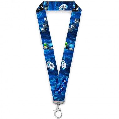 Lanyard personalizat pasiune IT